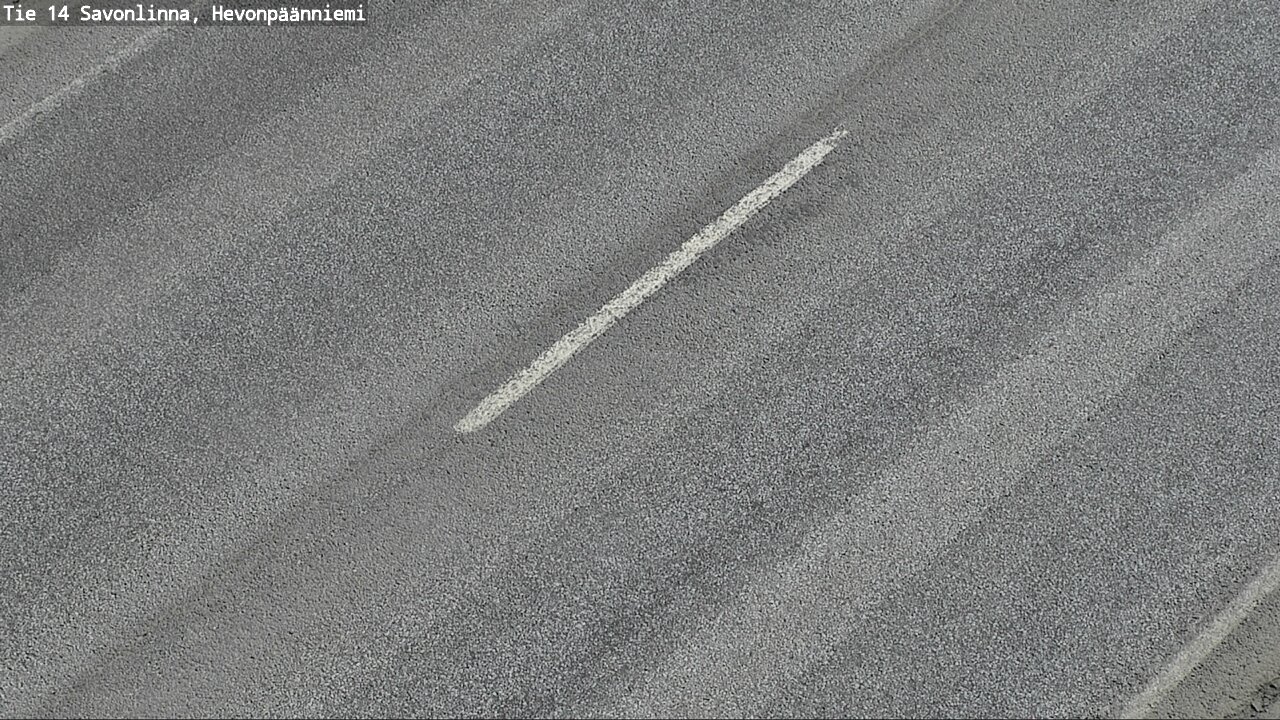 Weather Camera Image Väg 14 Nyslott, Hevonpäänniemi, Savonlinna, Etelä-Savo
