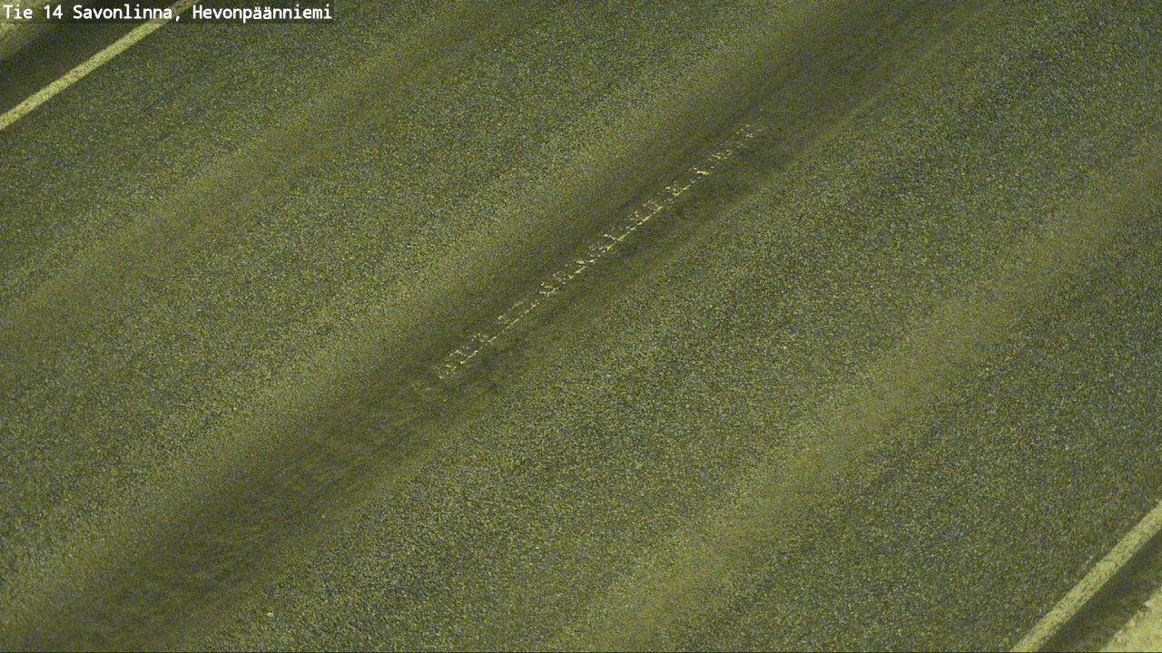 Weather Camera Image Väg 14 Nyslott, Hevonpäänniemi, Savonlinna, Etelä-Savo