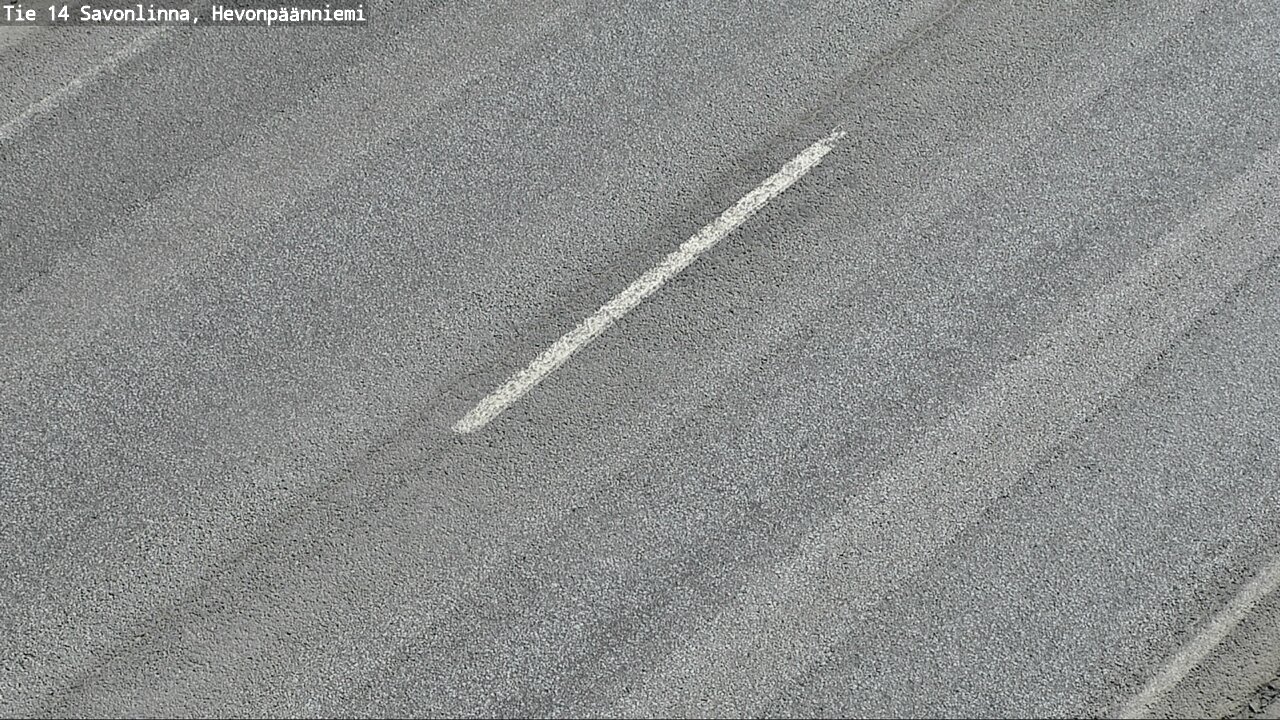 Weather Camera Image Väg 14 Nyslott, Hevonpäänniemi, Savonlinna, Etelä-Savo