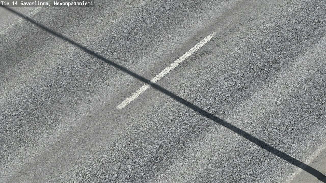 Weather Camera Image Väg 14 Nyslott, Hevonpäänniemi, Savonlinna, Etelä-Savo