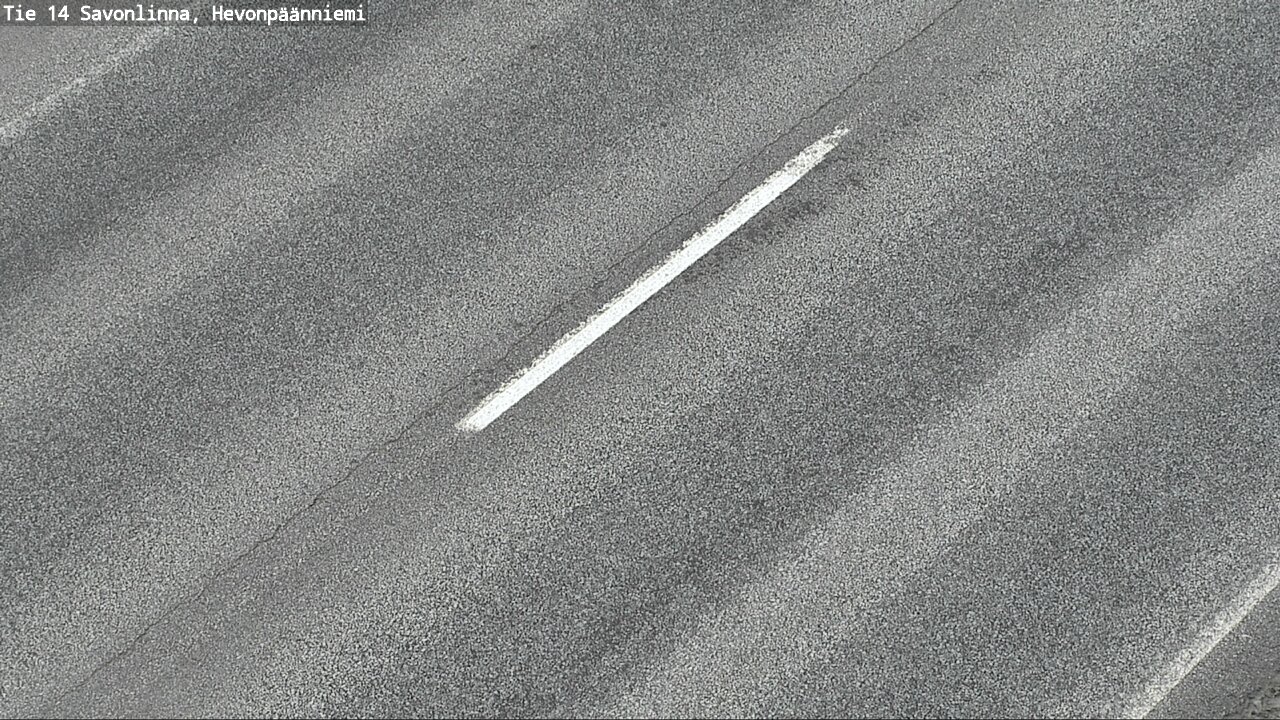 Weather Camera Image Road 14 Savonlinna, Hevonpäänniem, Savonlinna, Etelä-Savo