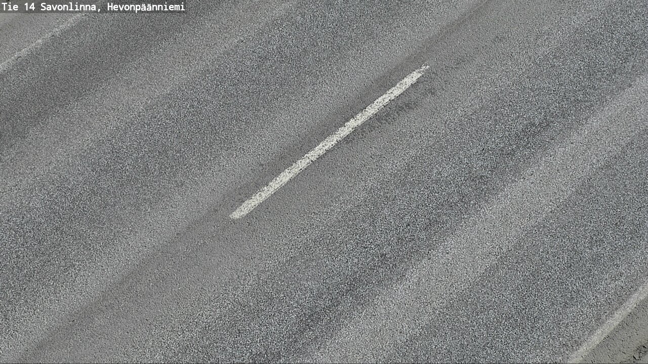 Weather Camera Image Väg 14 Nyslott, Hevonpäänniemi, Savonlinna, Etelä-Savo
