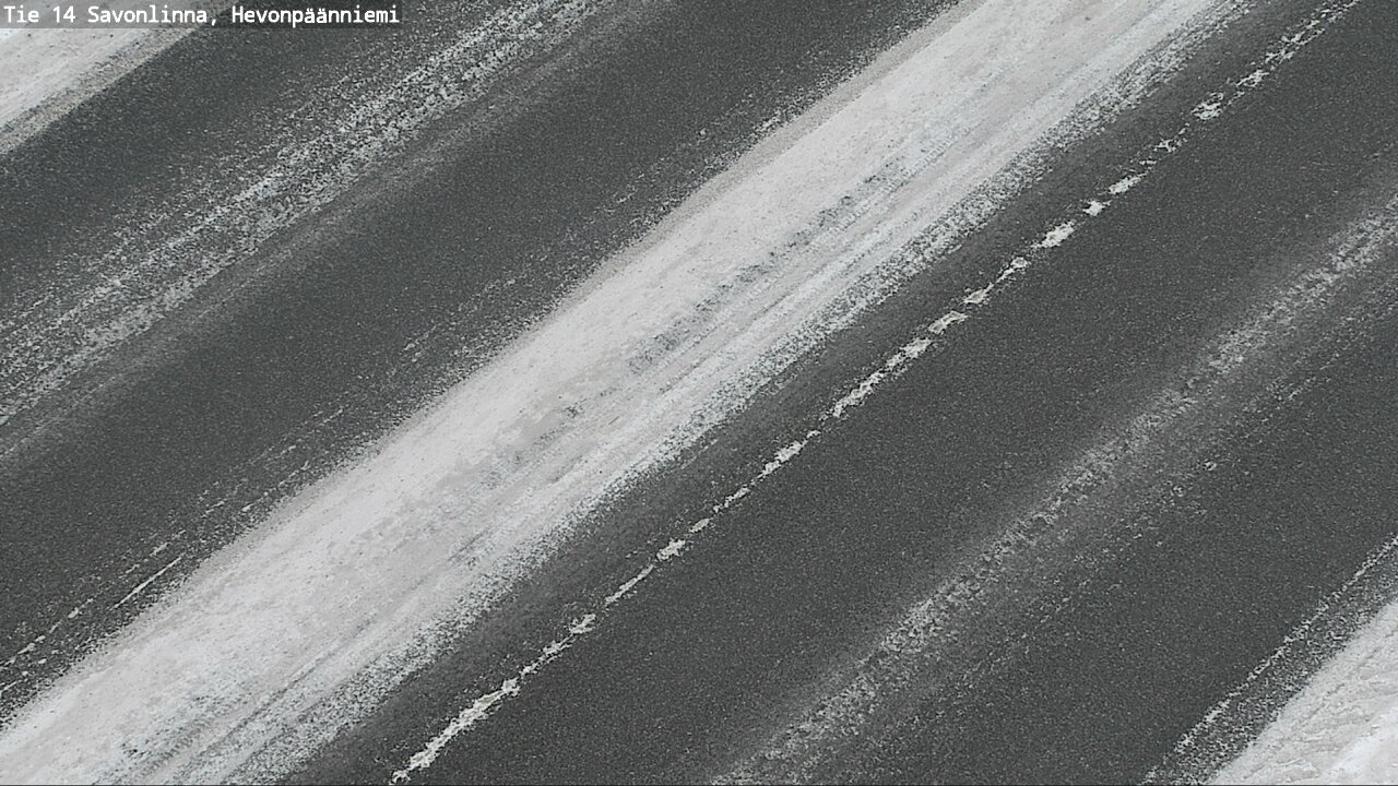 Weather Camera Image Väg 14 Nyslott, Hevonpäänniemi, Savonlinna, Etelä-Savo