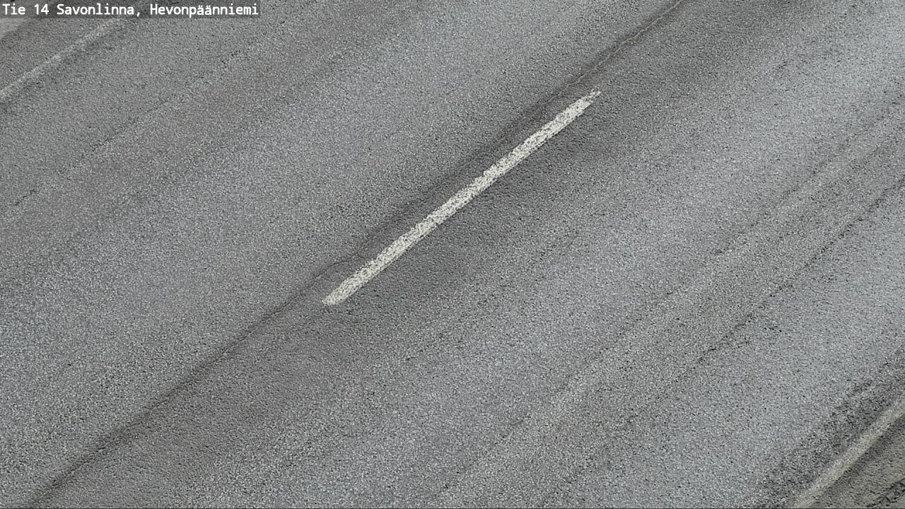 Weather Camera Image Väg 14 Nyslott, Hevonpäänniemi, Savonlinna, Etelä-Savo