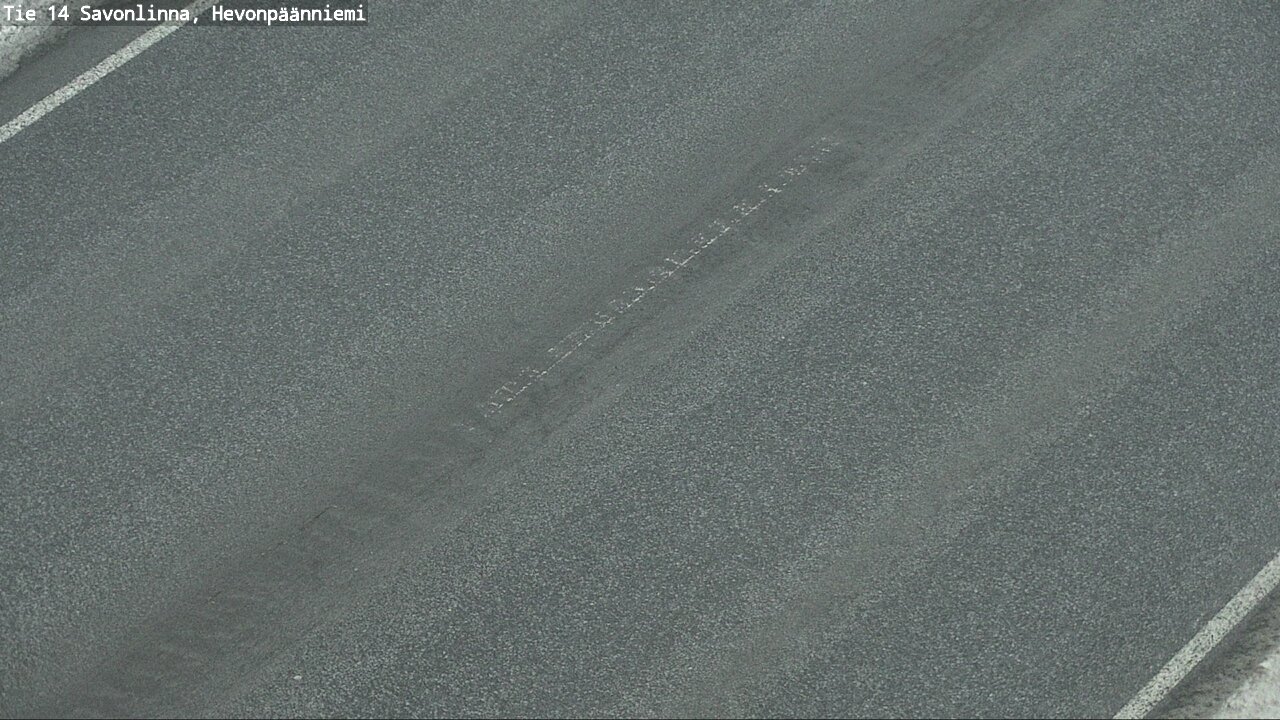 Weather Camera Image Väg 14 Nyslott, Hevonpäänniemi, Savonlinna, Etelä-Savo