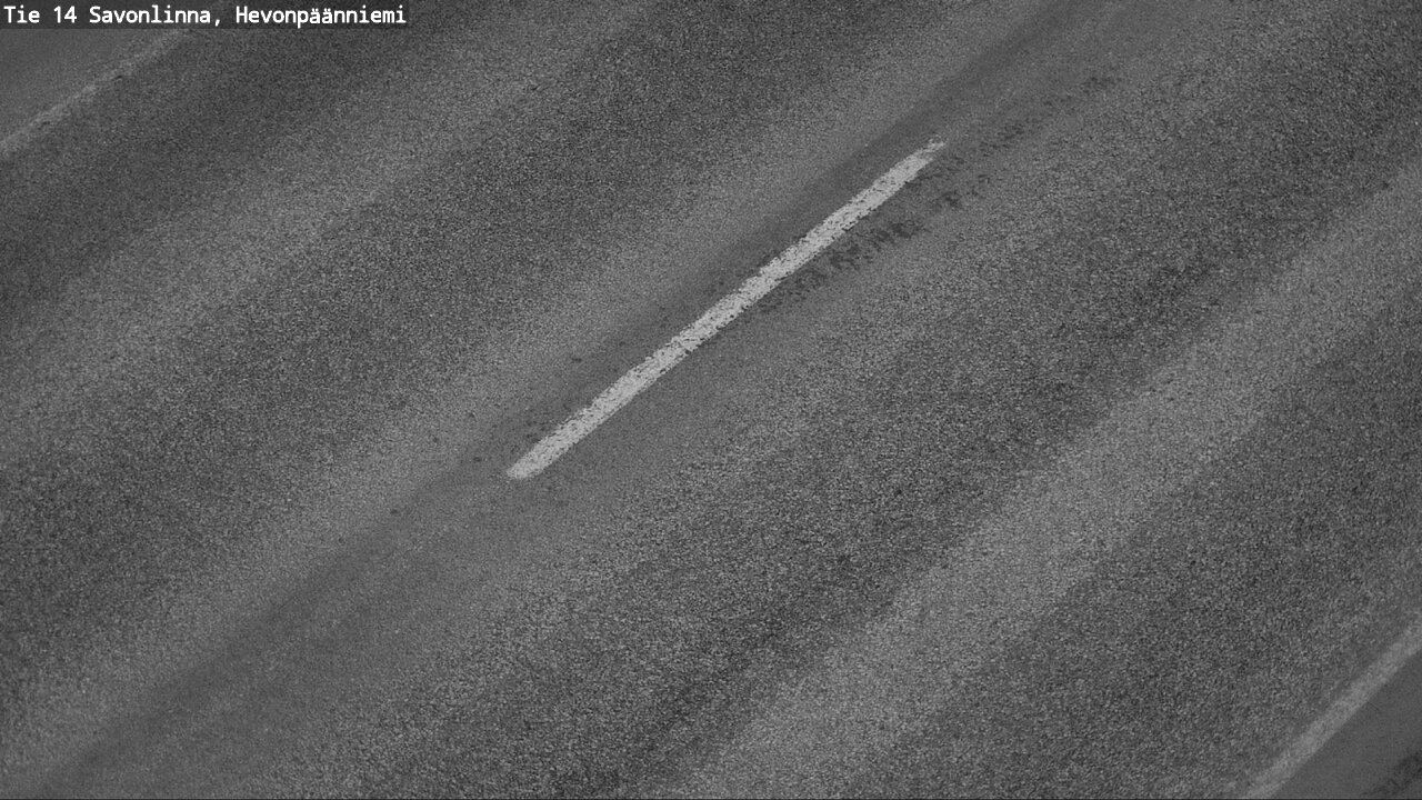 Weather Camera Image Väg 14 Nyslott, Hevonpäänniemi, Savonlinna, Etelä-Savo