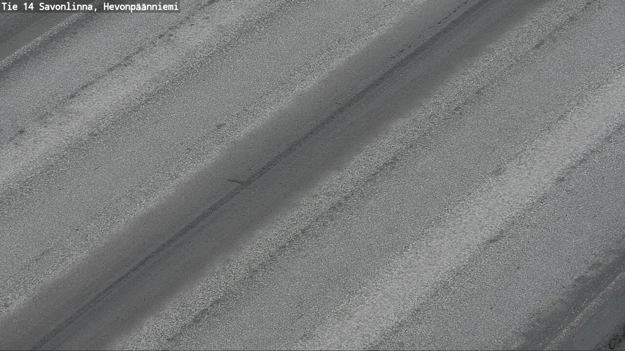 Weather Camera Image Road 14 Savonlinna, Hevonpäänniem, Savonlinna, Etelä-Savo