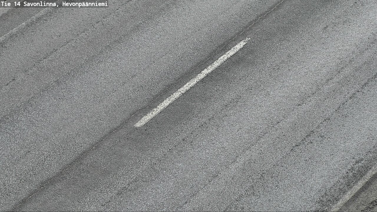 Weather Camera Image Väg 14 Nyslott, Hevonpäänniemi, Savonlinna, Etelä-Savo