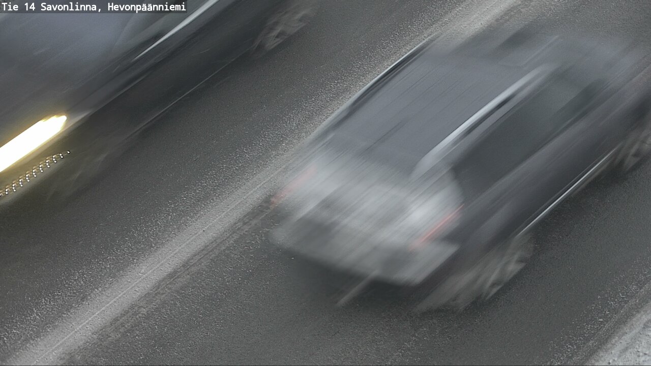 Weather Camera Image Road 14 Savonlinna, Hevonpäänniem, Savonlinna, Etelä-Savo