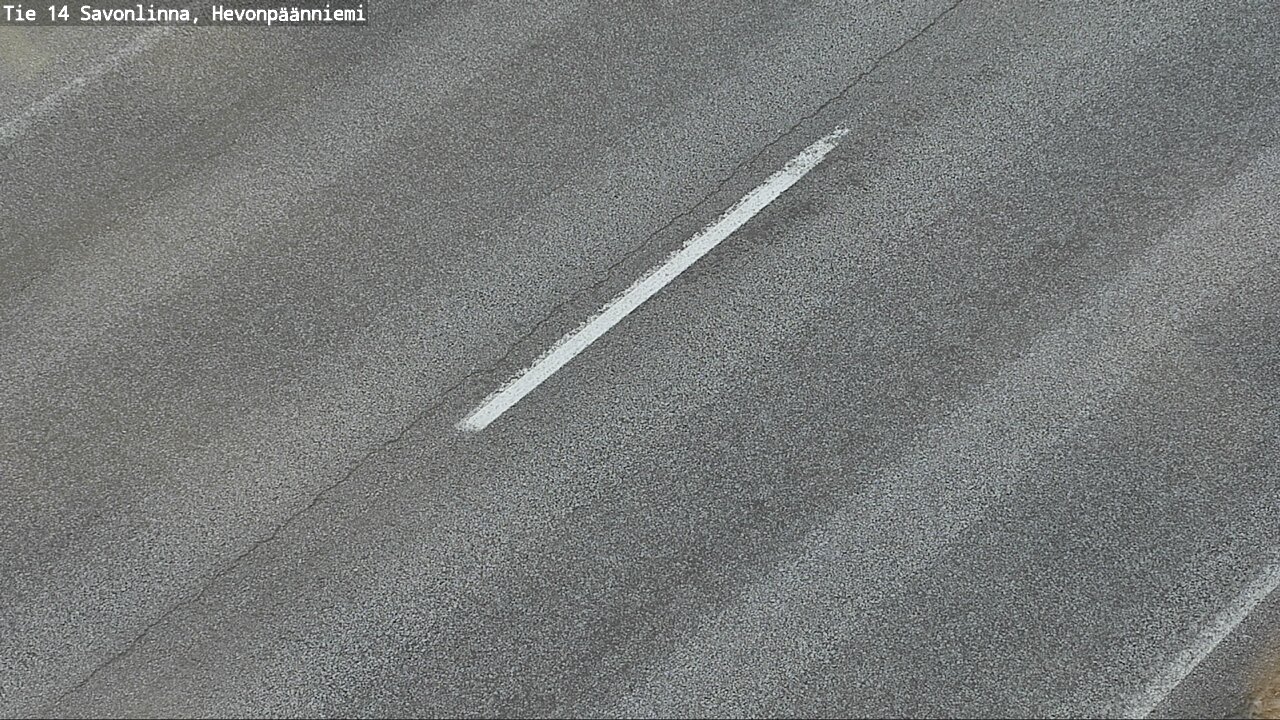 Weather Camera Image Road 14 Savonlinna, Hevonpäänniem, Savonlinna, Etelä-Savo