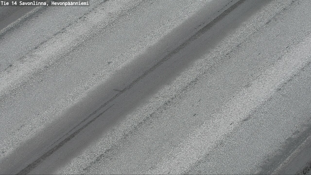 Weather Camera Image Road 14 Savonlinna, Hevonpäänniem, Savonlinna, Etelä-Savo