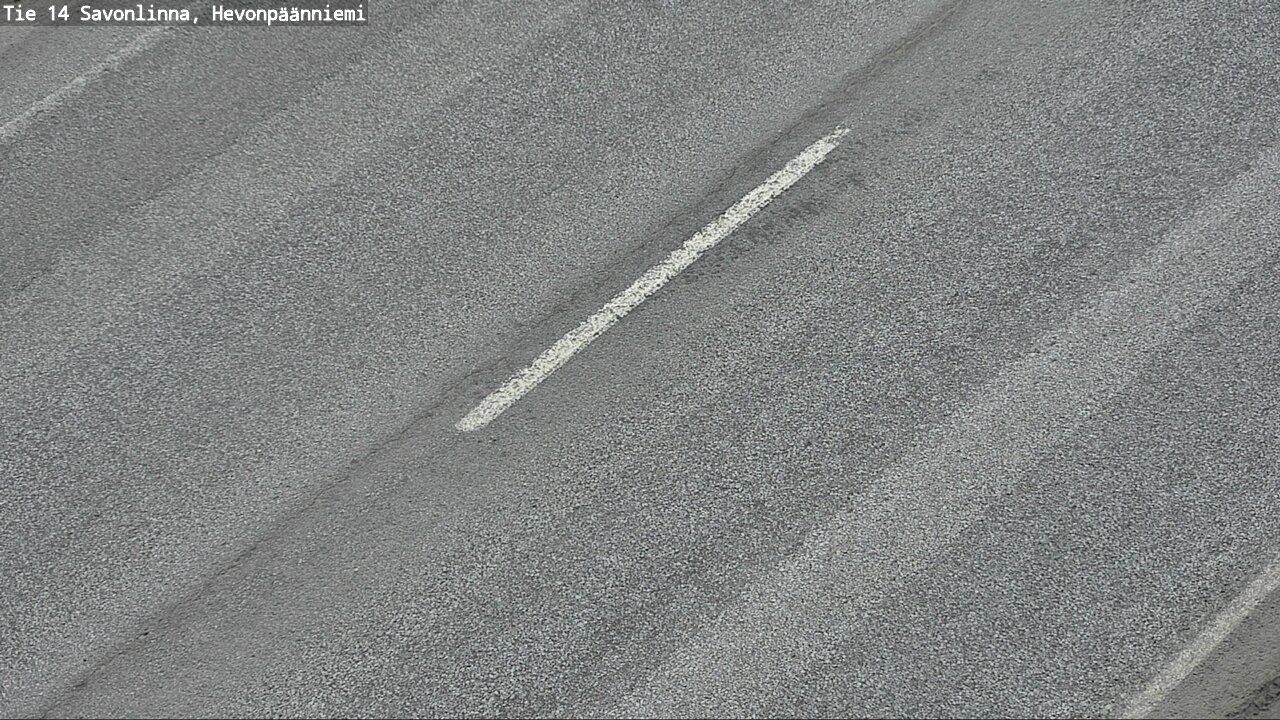 Weather Camera Image Road 14 Savonlinna, Hevonpäänniem, Savonlinna, Etelä-Savo