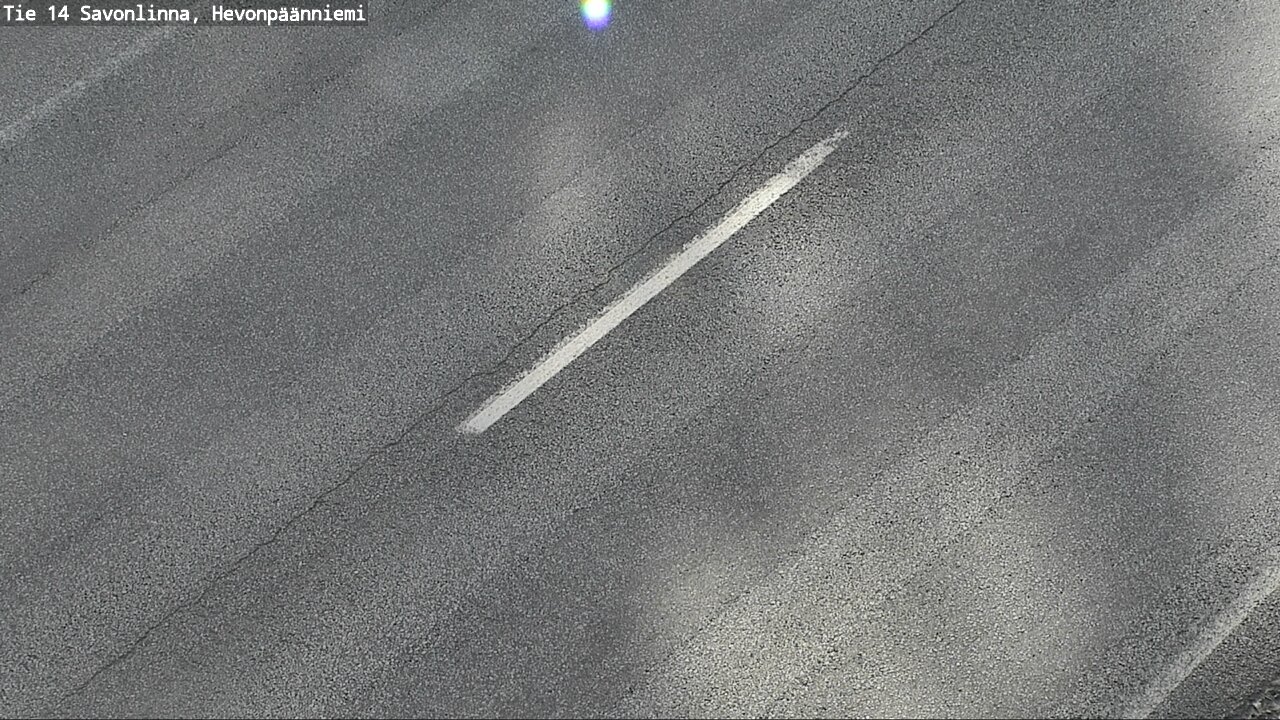 Weather Camera Image Road 14 Savonlinna, Hevonpäänniem, Savonlinna, Etelä-Savo