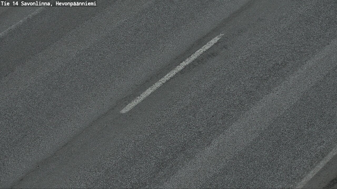 Weather Camera Image Road 14 Savonlinna, Hevonpäänniem, Savonlinna, Etelä-Savo