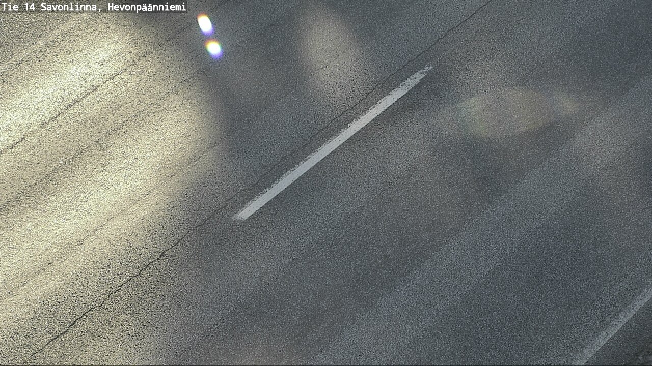 Weather Camera Image Road 14 Savonlinna, Hevonpäänniem, Savonlinna, Etelä-Savo
