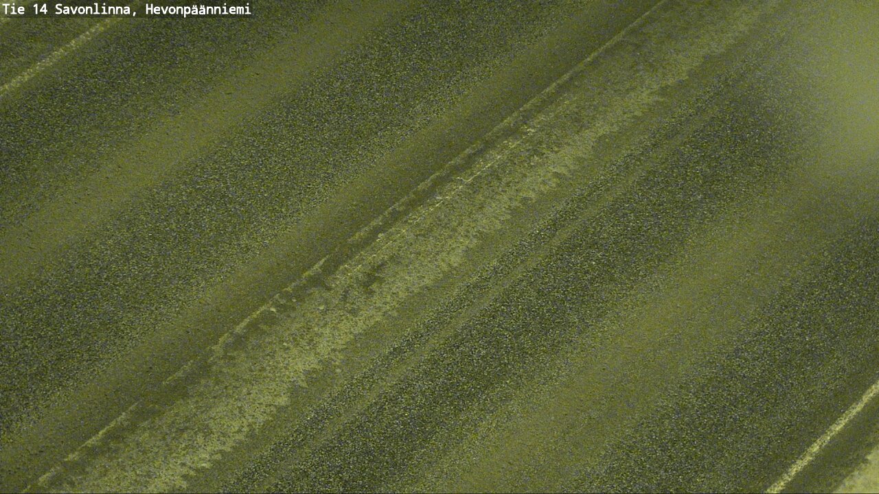 Weather Camera Image Väg 14 Nyslott, Hevonpäänniemi, Savonlinna, Etelä-Savo