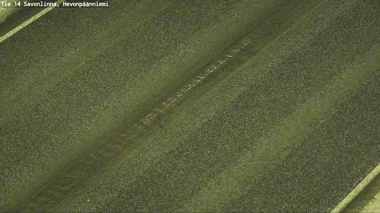 Weather Camera Image Väg 14 Nyslott, Hevonpäänniemi, Savonlinna, Etelä-Savo