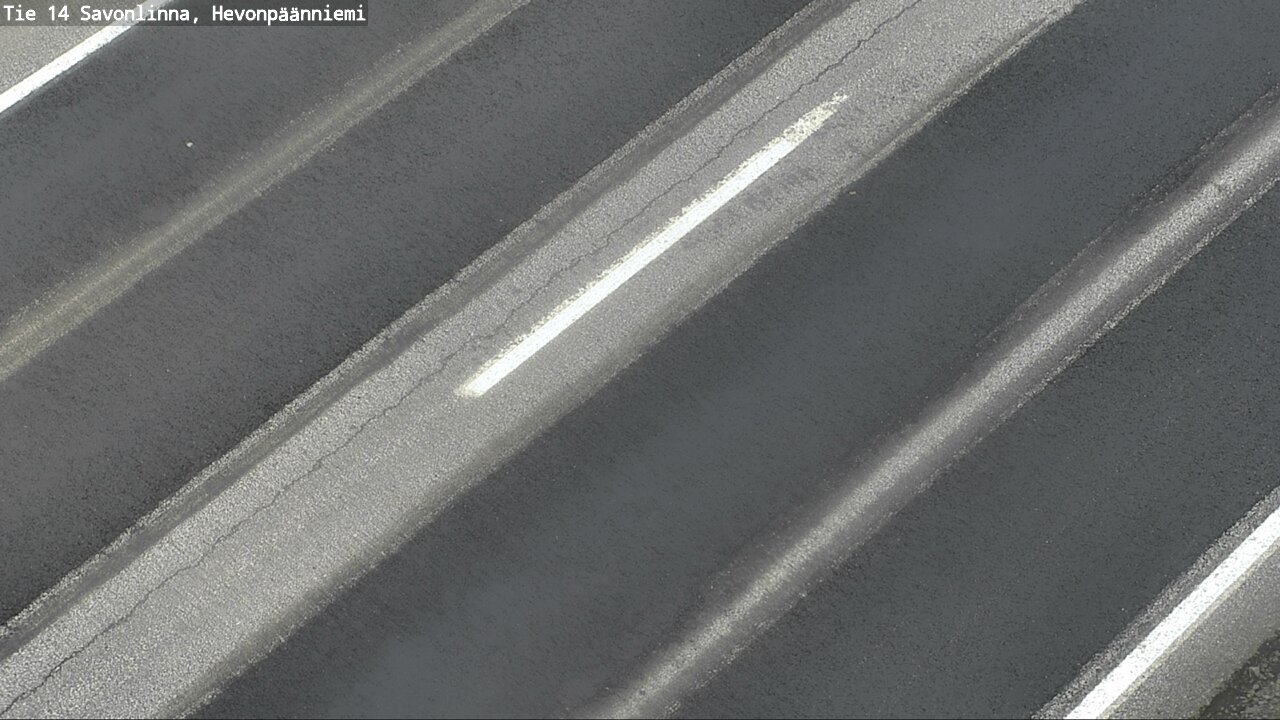 Weather Camera Image Road 14 Savonlinna, Hevonpäänniem, Savonlinna, Etelä-Savo