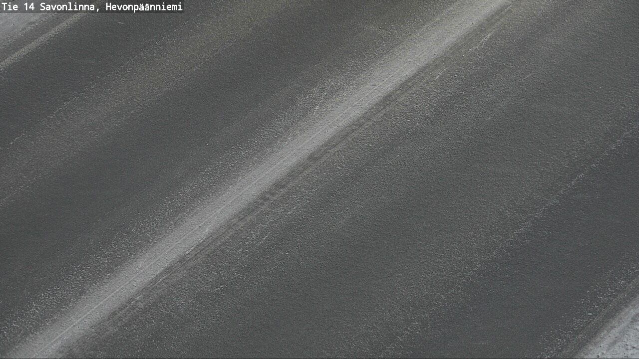 Weather Camera Image Road 14 Savonlinna, Hevonpäänniem, Savonlinna, Etelä-Savo