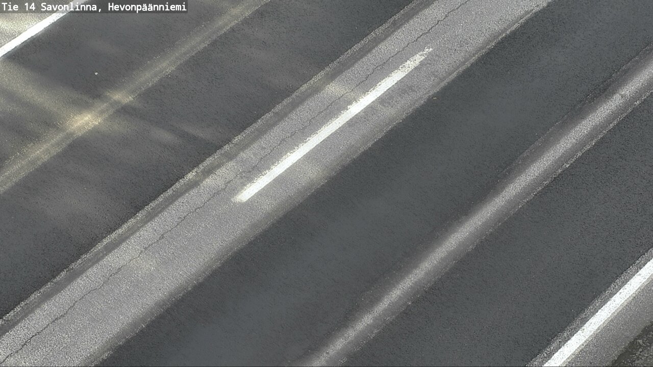 Weather Camera Image Road 14 Savonlinna, Hevonpäänniem, Savonlinna, Etelä-Savo