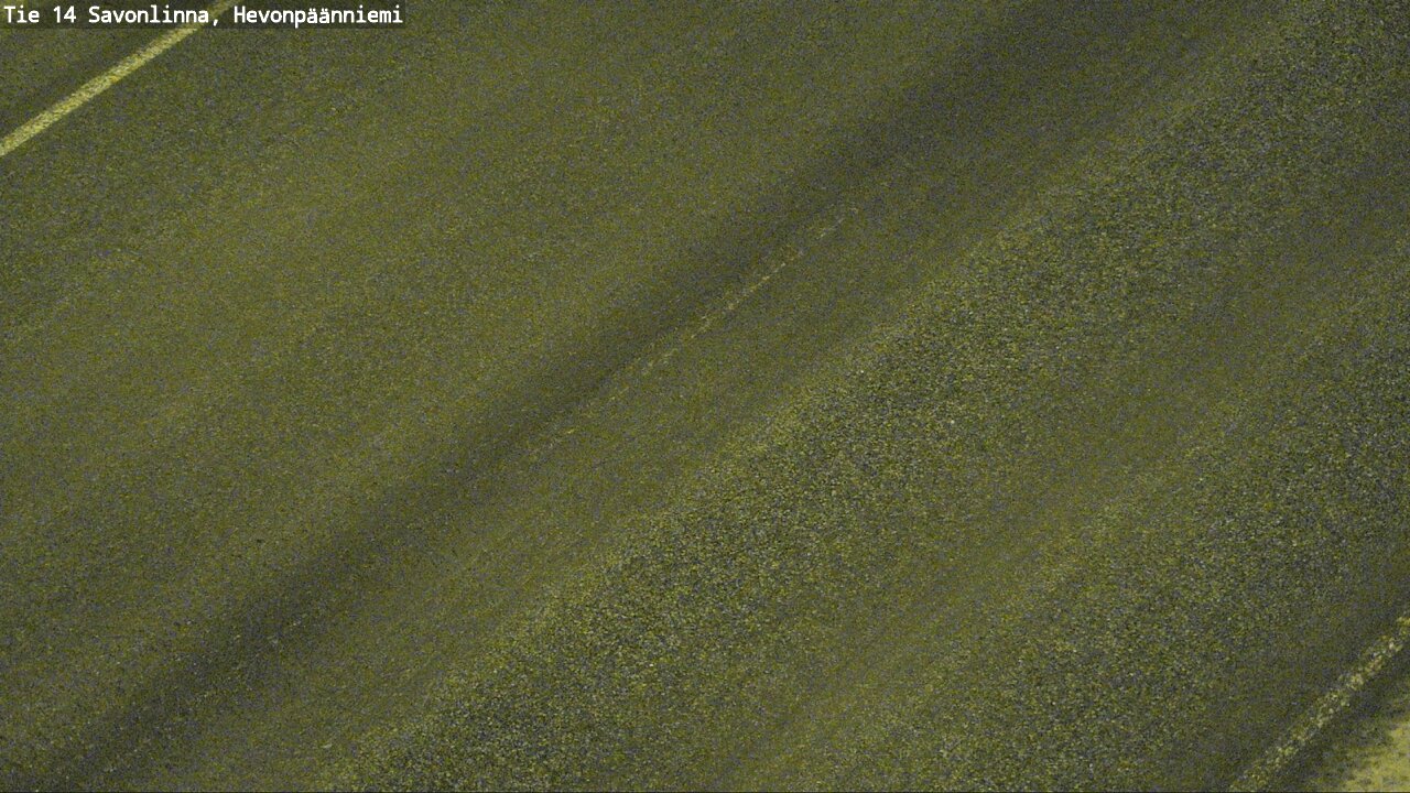 Weather Camera Image Väg 14 Nyslott, Hevonpäänniemi, Savonlinna, Etelä-Savo