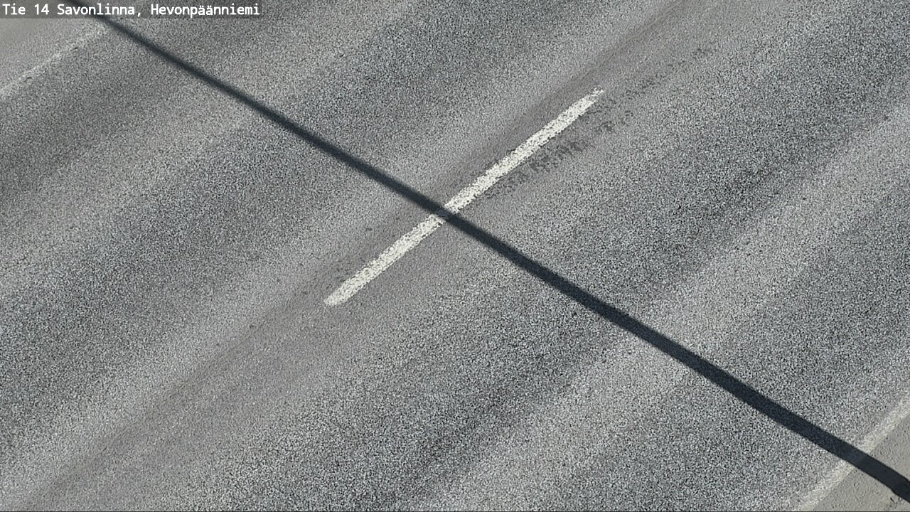 Weather Camera Image Väg 14 Nyslott, Hevonpäänniemi, Savonlinna, Etelä-Savo