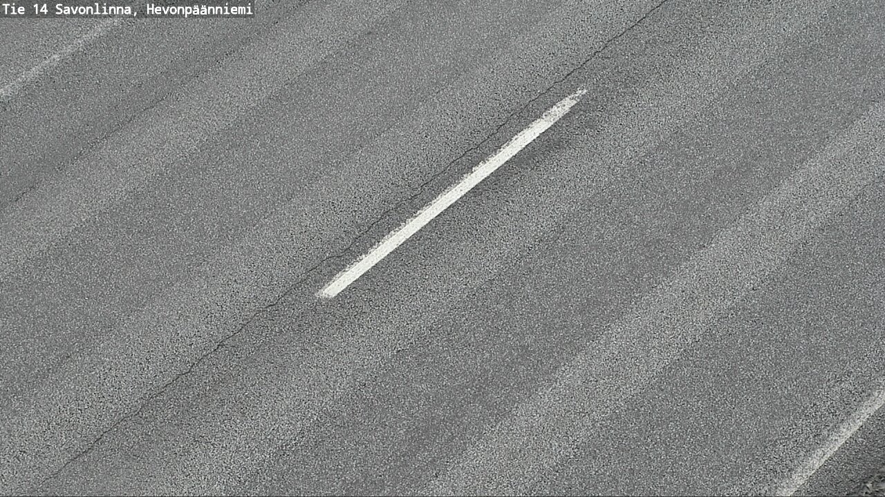 Weather Camera Image Road 14 Savonlinna, Hevonpäänniem, Savonlinna, Etelä-Savo