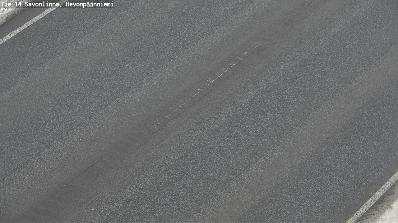 Weather Camera Image Väg 14 Nyslott, Hevonpäänniemi, Savonlinna, Etelä-Savo