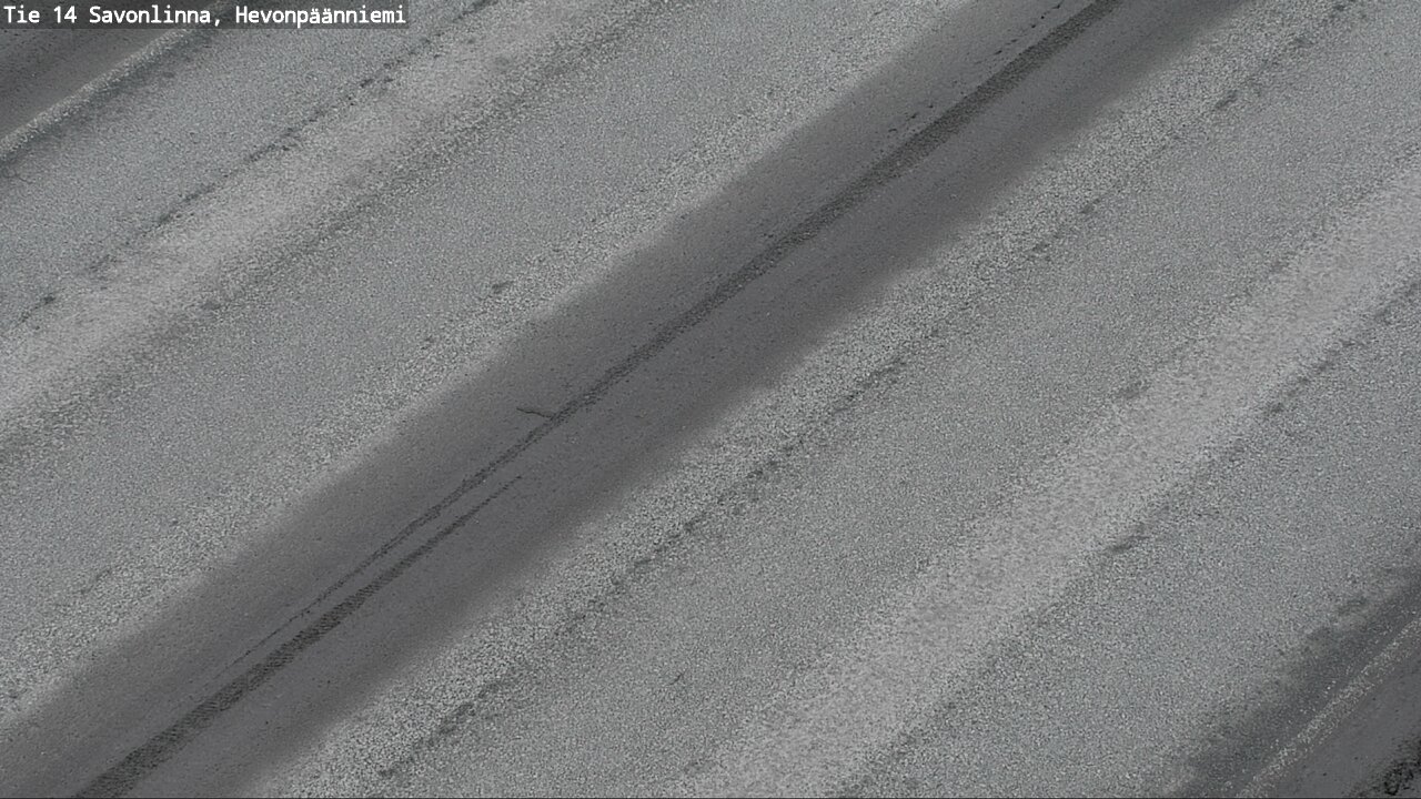 Weather Camera Image Road 14 Savonlinna, Hevonpäänniem, Savonlinna, Etelä-Savo