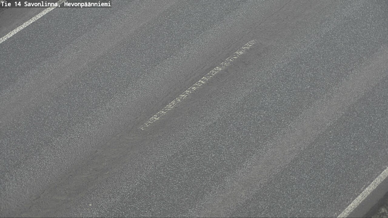 Weather Camera Image Väg 14 Nyslott, Hevonpäänniemi, Savonlinna, Etelä-Savo