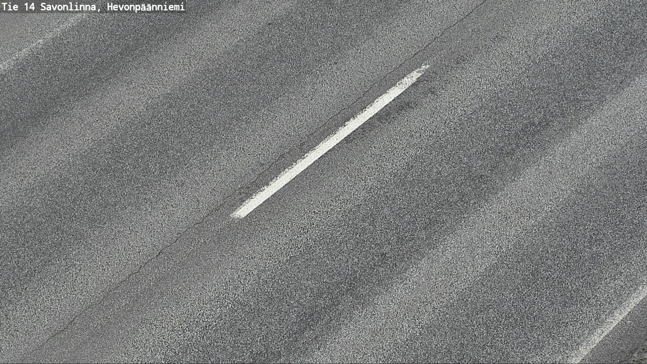 Weather Camera Image Road 14 Savonlinna, Hevonpäänniem, Savonlinna, Etelä-Savo
