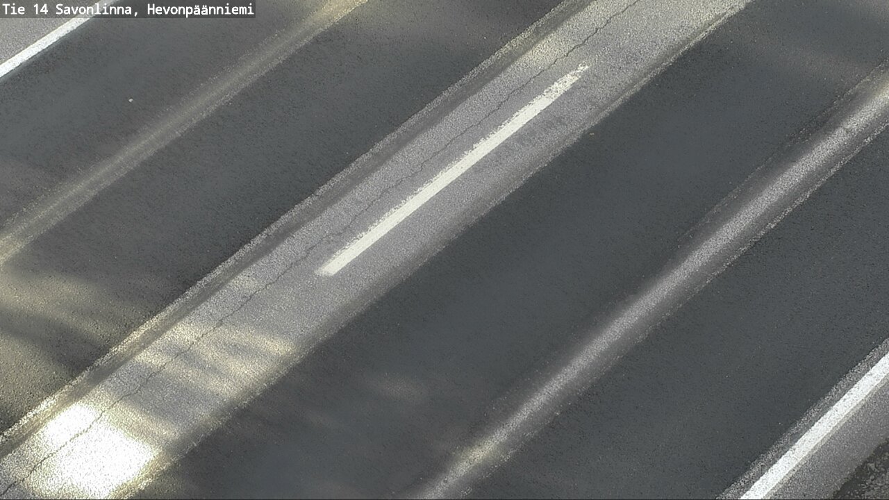 Weather Camera Image Road 14 Savonlinna, Hevonpäänniem, Savonlinna, Etelä-Savo