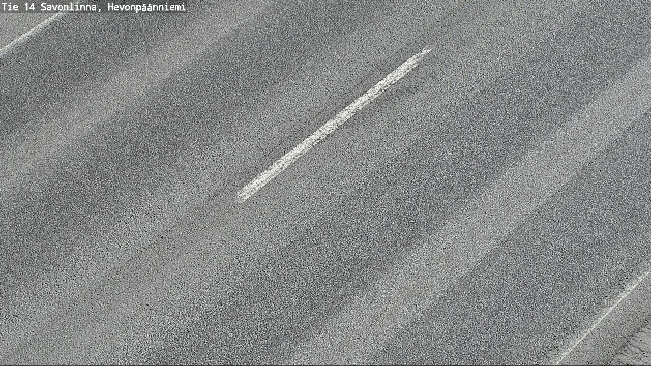 Weather Camera Image Road 14 Savonlinna, Hevonpäänniem, Savonlinna, Etelä-Savo