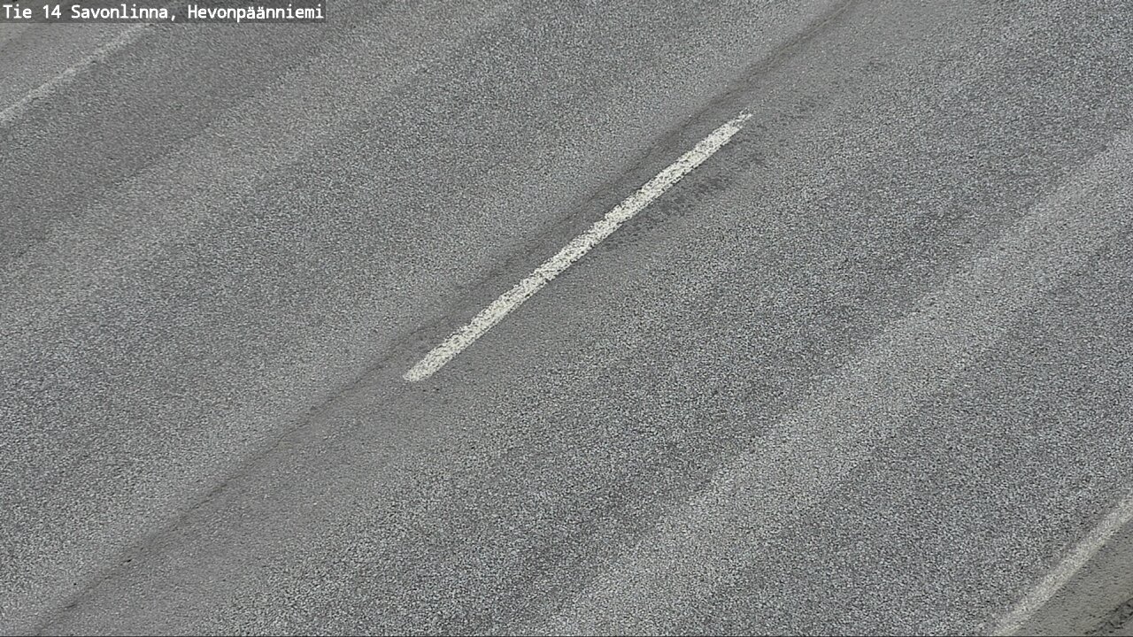 Weather Camera Image Road 14 Savonlinna, Hevonpäänniem, Savonlinna, Etelä-Savo