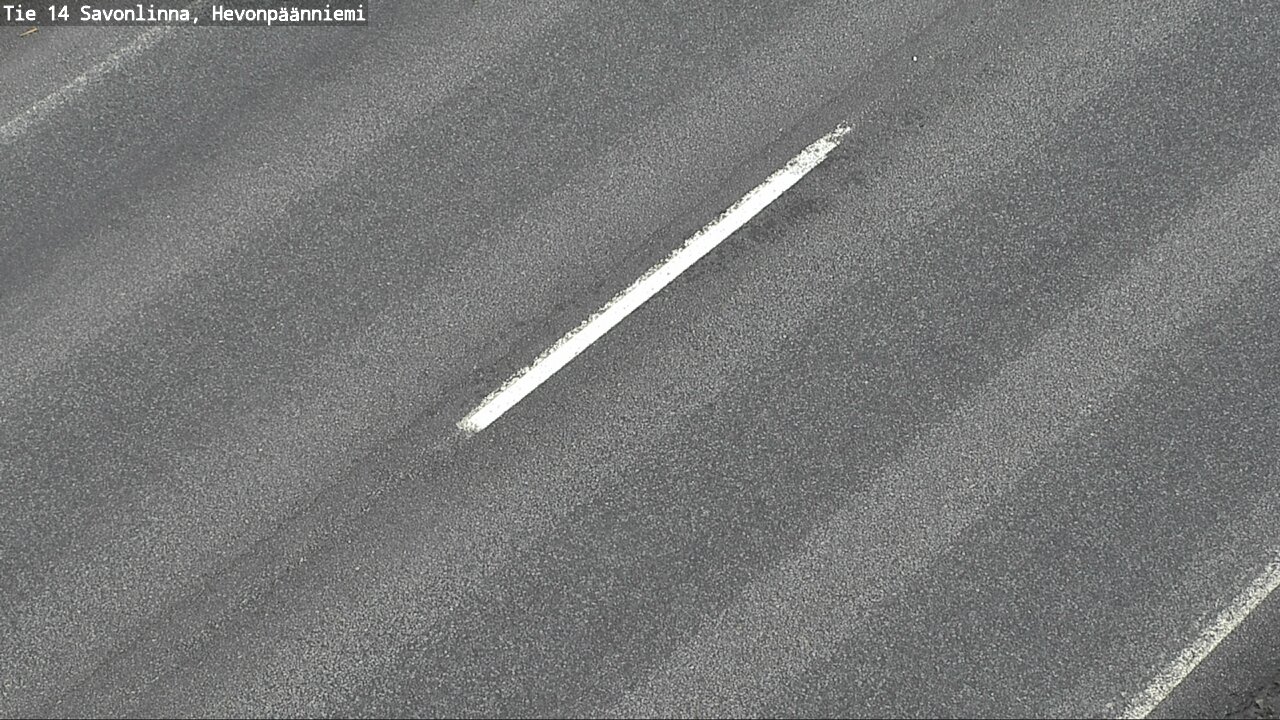 Weather Camera Image Väg 14 Nyslott, Hevonpäänniemi, Savonlinna, Etelä-Savo