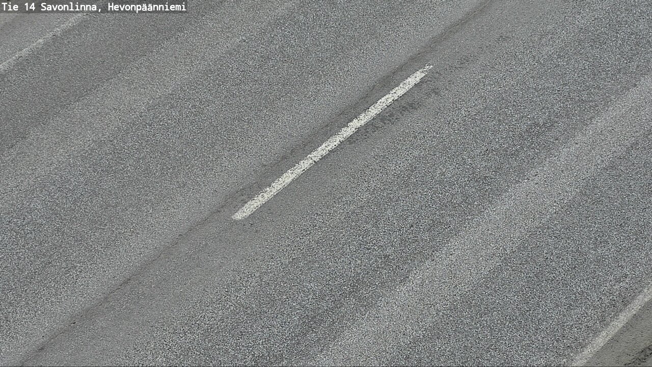 Weather Camera Image Road 14 Savonlinna, Hevonpäänniem, Savonlinna, Etelä-Savo
