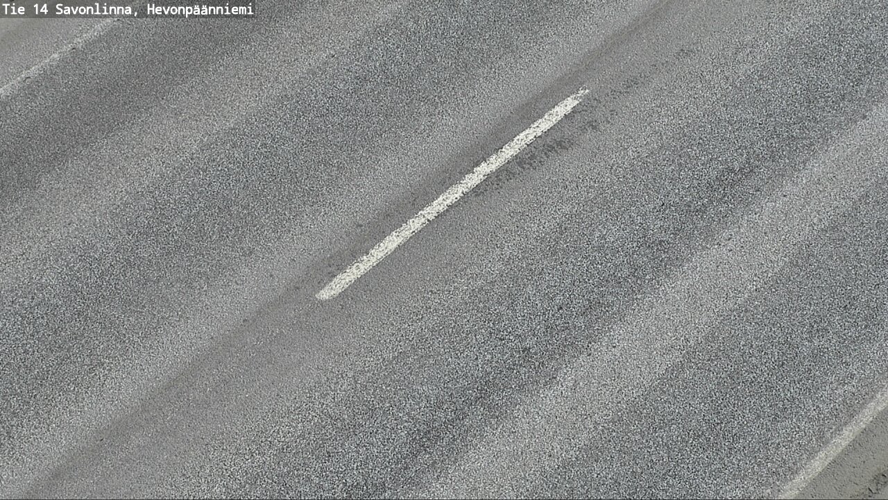 Weather Camera Image Väg 14 Nyslott, Hevonpäänniemi, Savonlinna, Etelä-Savo