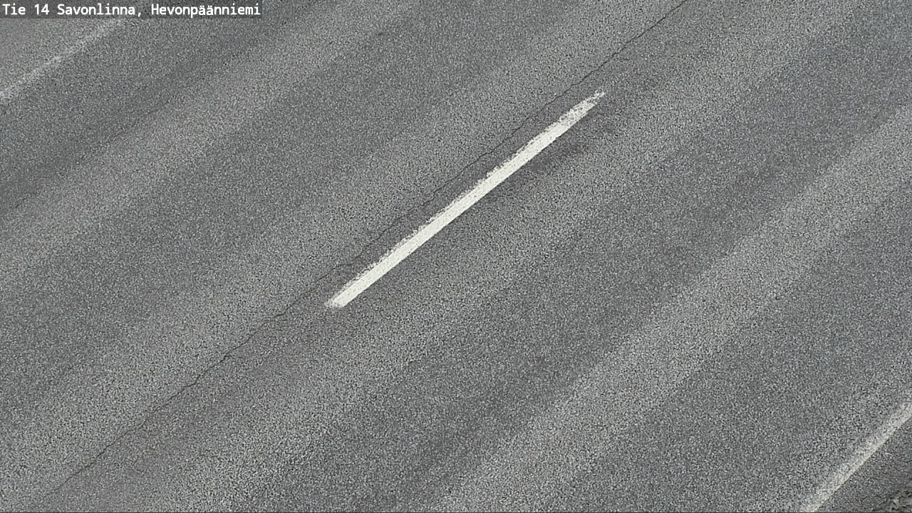 Weather Camera Image Road 14 Savonlinna, Hevonpäänniem, Savonlinna, Etelä-Savo