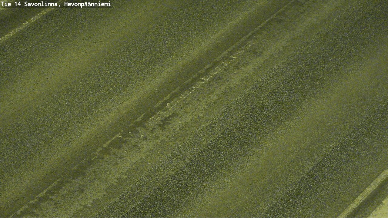 Weather Camera Image Väg 14 Nyslott, Hevonpäänniemi, Savonlinna, Etelä-Savo