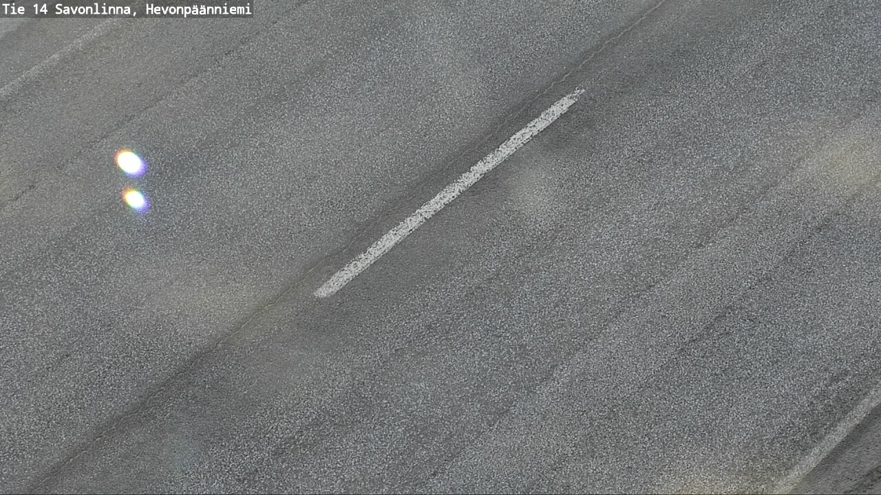 Weather Camera Image Väg 14 Nyslott, Hevonpäänniemi, Savonlinna, Etelä-Savo