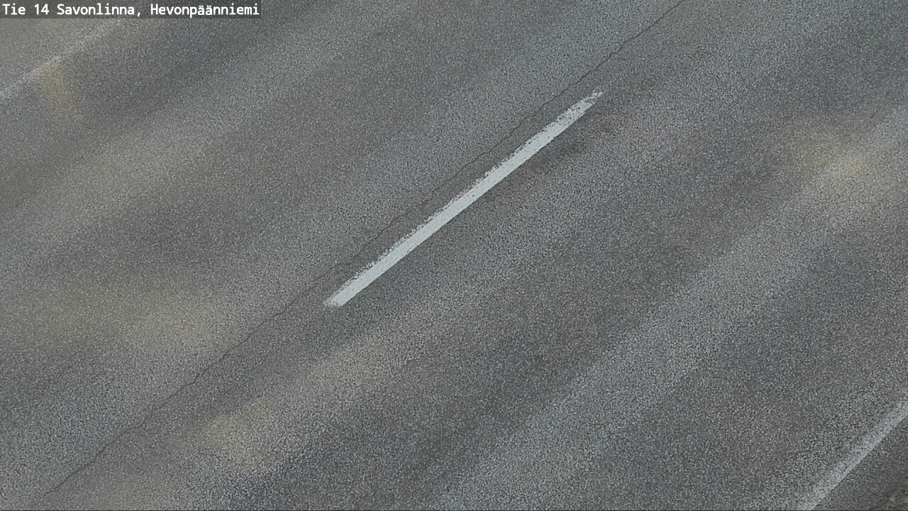 Weather Camera Image Road 14 Savonlinna, Hevonpäänniem, Savonlinna, Etelä-Savo