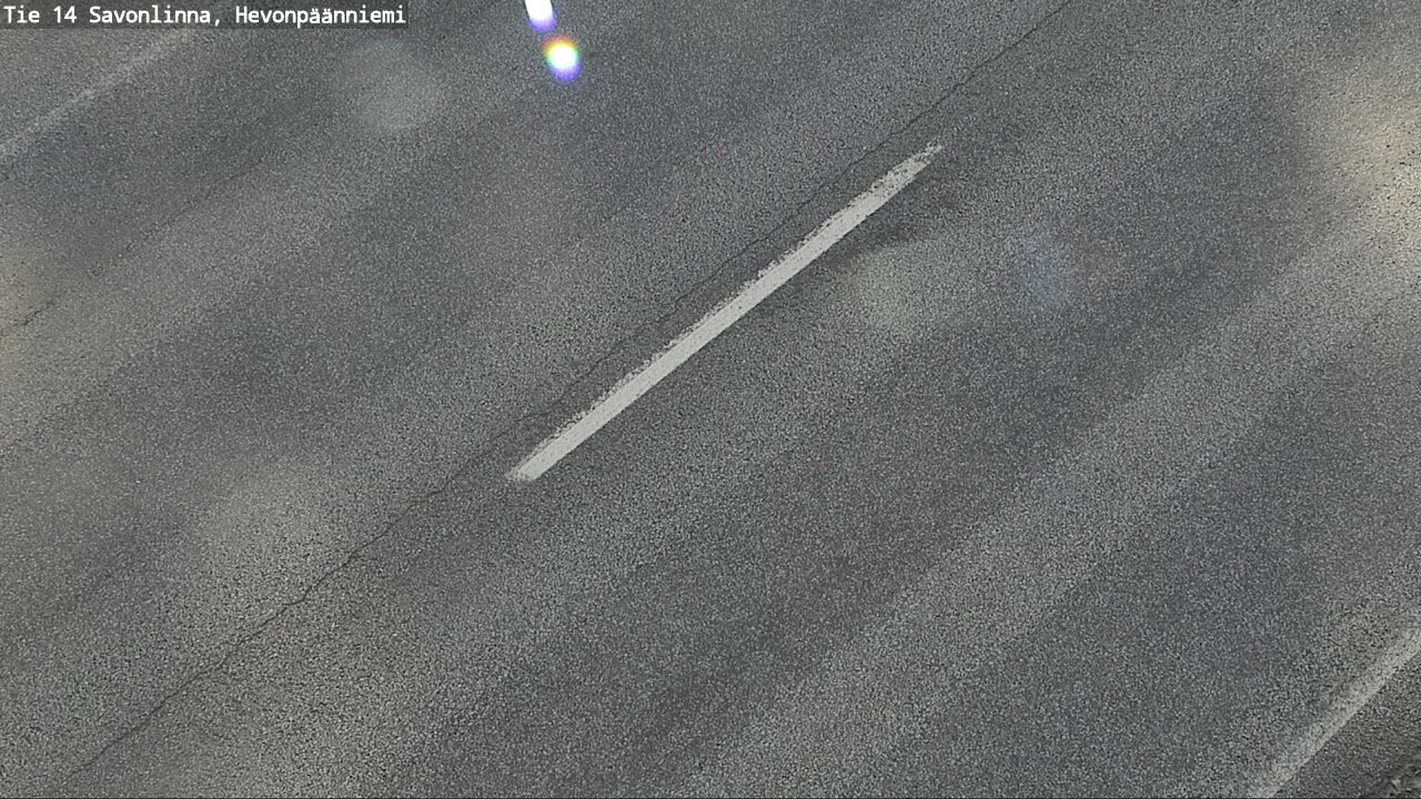 Weather Camera Image Road 14 Savonlinna, Hevonpäänniem, Savonlinna, Etelä-Savo