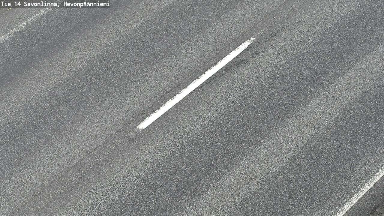 Weather Camera Image Väg 14 Nyslott, Hevonpäänniemi, Savonlinna, Etelä-Savo