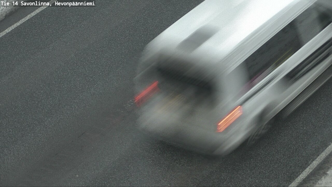 Weather Camera Image Väg 14 Nyslott, Hevonpäänniemi, Savonlinna, Etelä-Savo