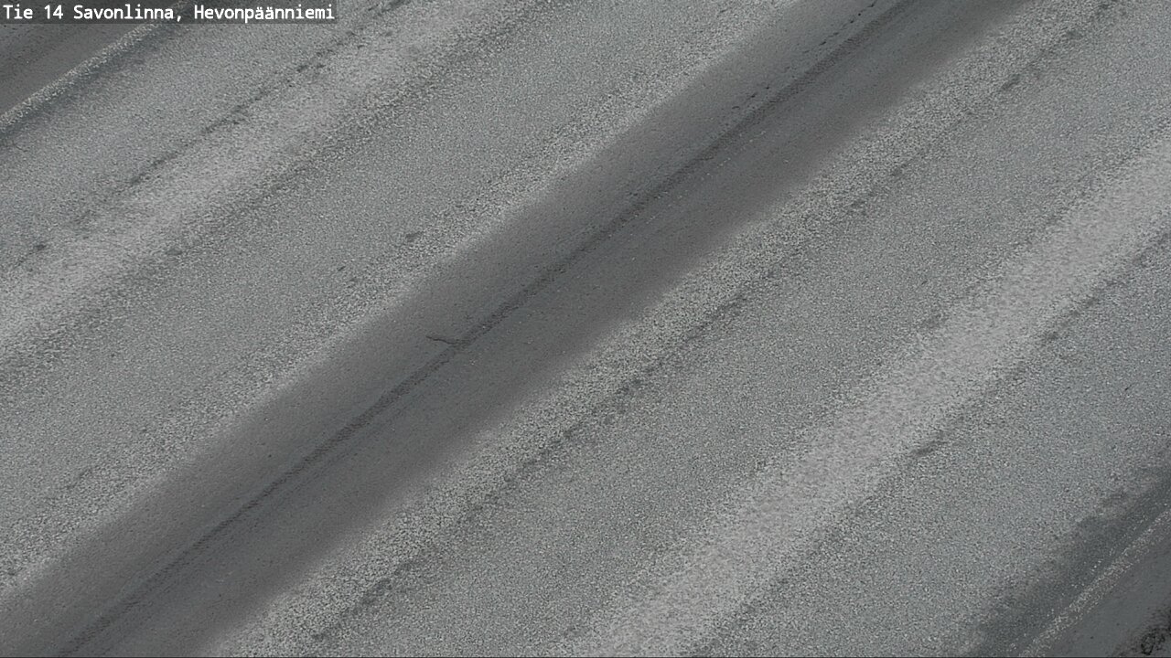 Weather Camera Image Road 14 Savonlinna, Hevonpäänniem, Savonlinna, Etelä-Savo