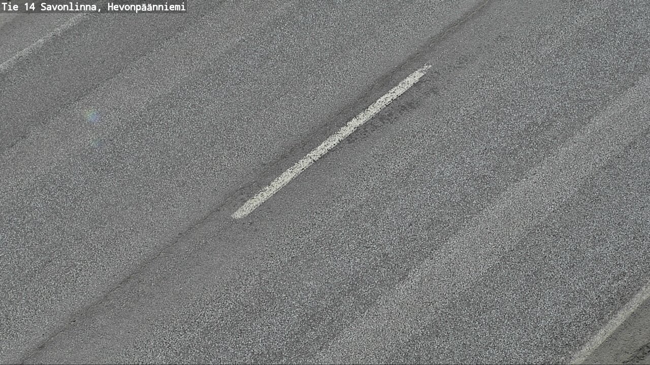 Weather Camera Image Road 14 Savonlinna, Hevonpäänniem, Savonlinna, Etelä-Savo