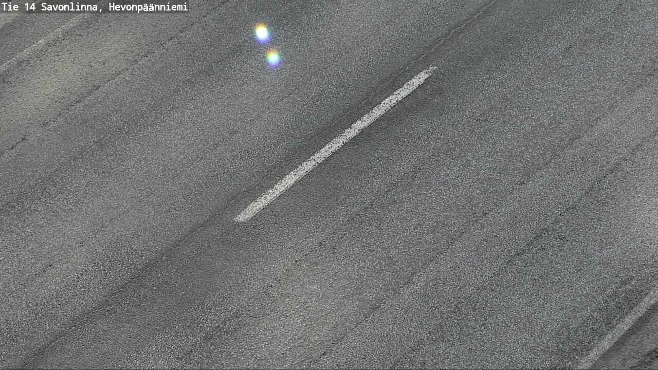 Weather Camera Image Väg 14 Nyslott, Hevonpäänniemi, Savonlinna, Etelä-Savo