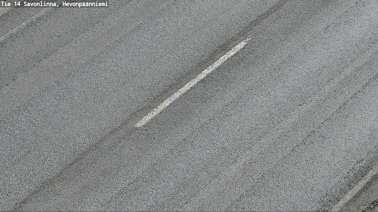 Weather Camera Image Väg 14 Nyslott, Hevonpäänniemi, Savonlinna, Etelä-Savo