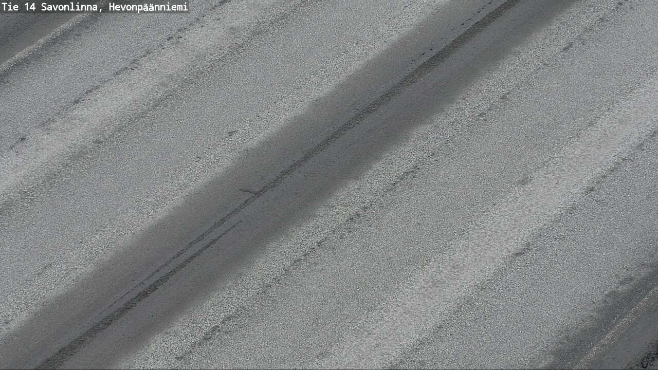 Weather Camera Image Road 14 Savonlinna, Hevonpäänniem, Savonlinna, Etelä-Savo