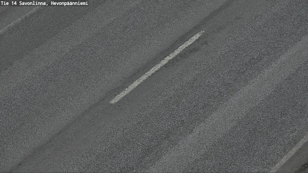Weather Camera Image Road 14 Savonlinna, Hevonpäänniem, Savonlinna, Etelä-Savo